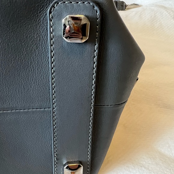 MCM Light Blue Leather Purse - Picture 5 of 6